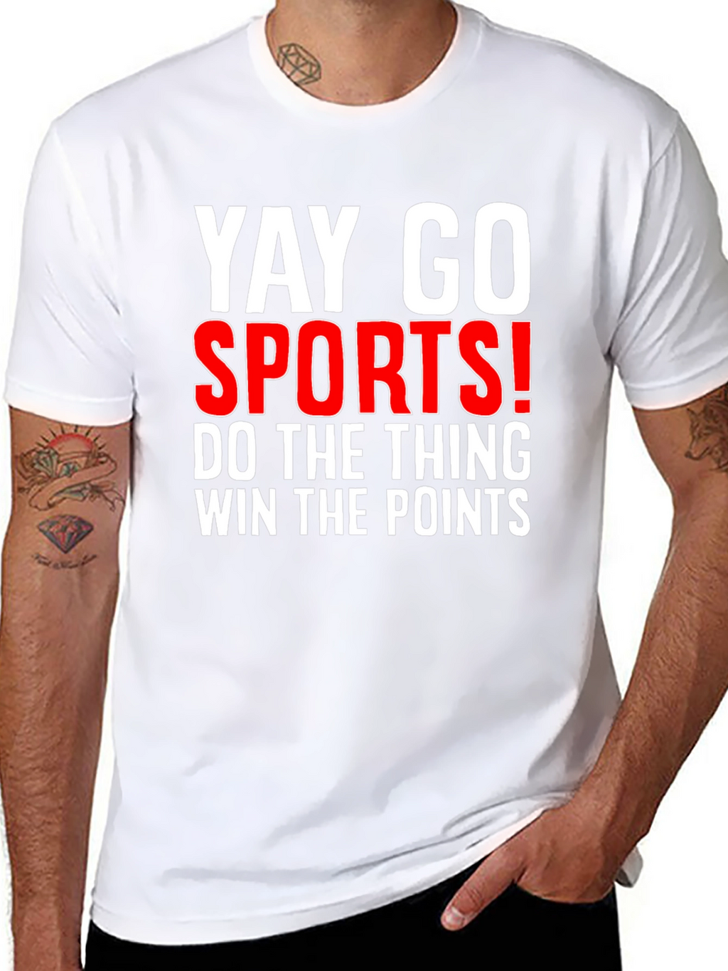 Funny Yay Go Sports T-Shirt