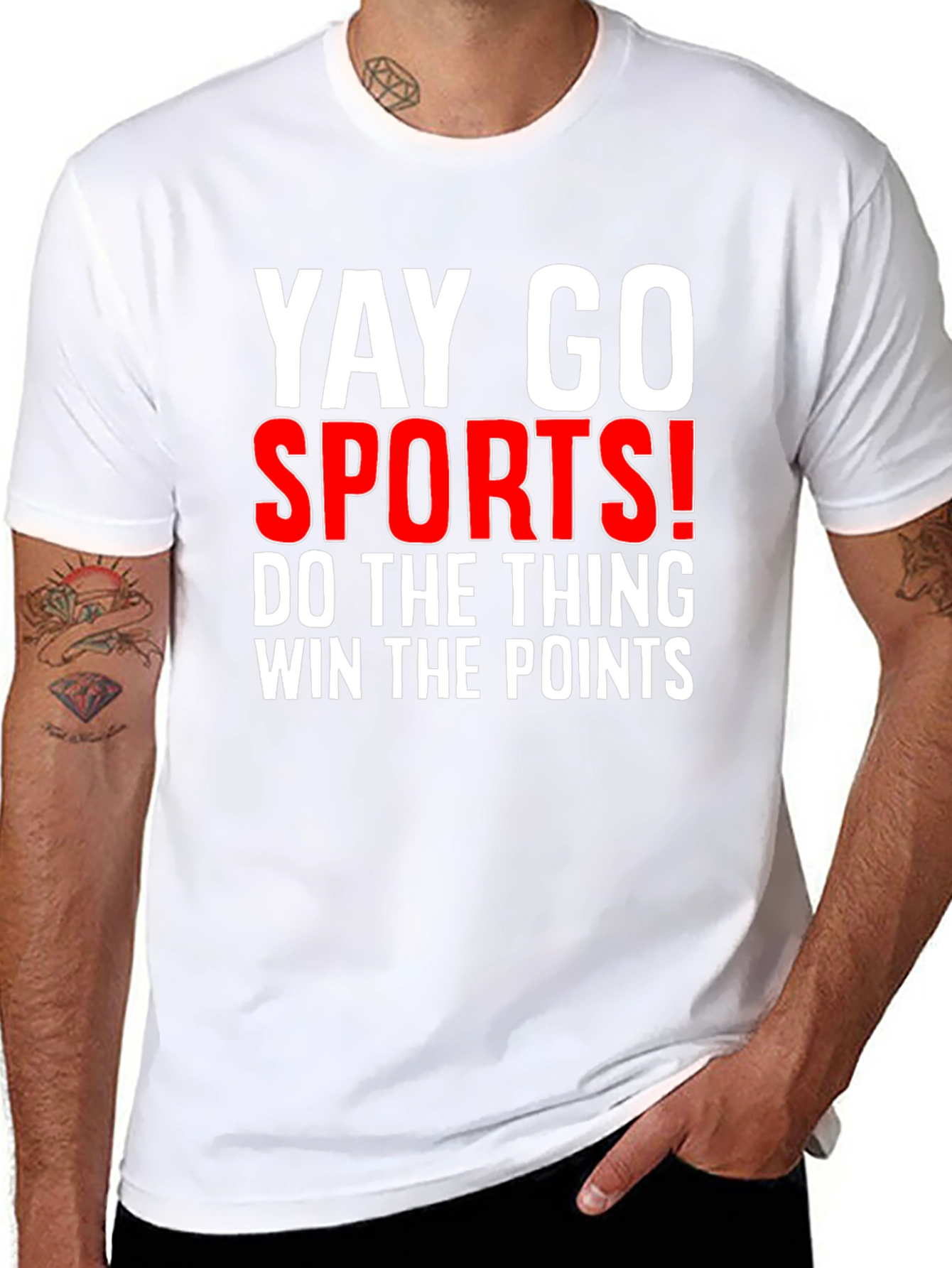 Funny Yay Go Sports T-Shirt