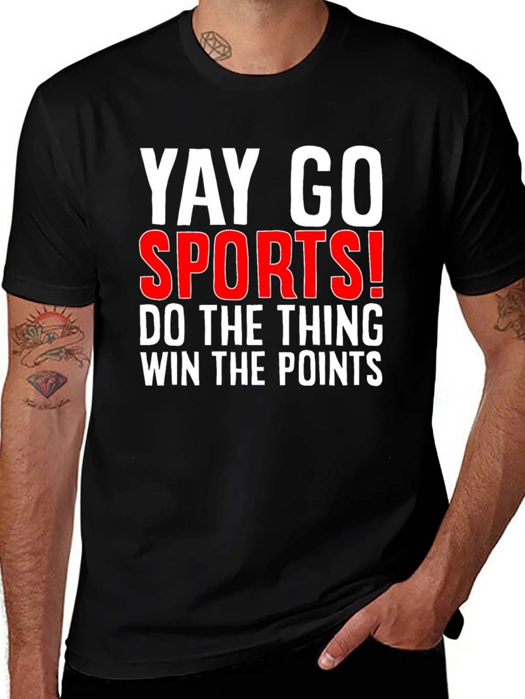 Funny Yay Go Sports T-Shirt