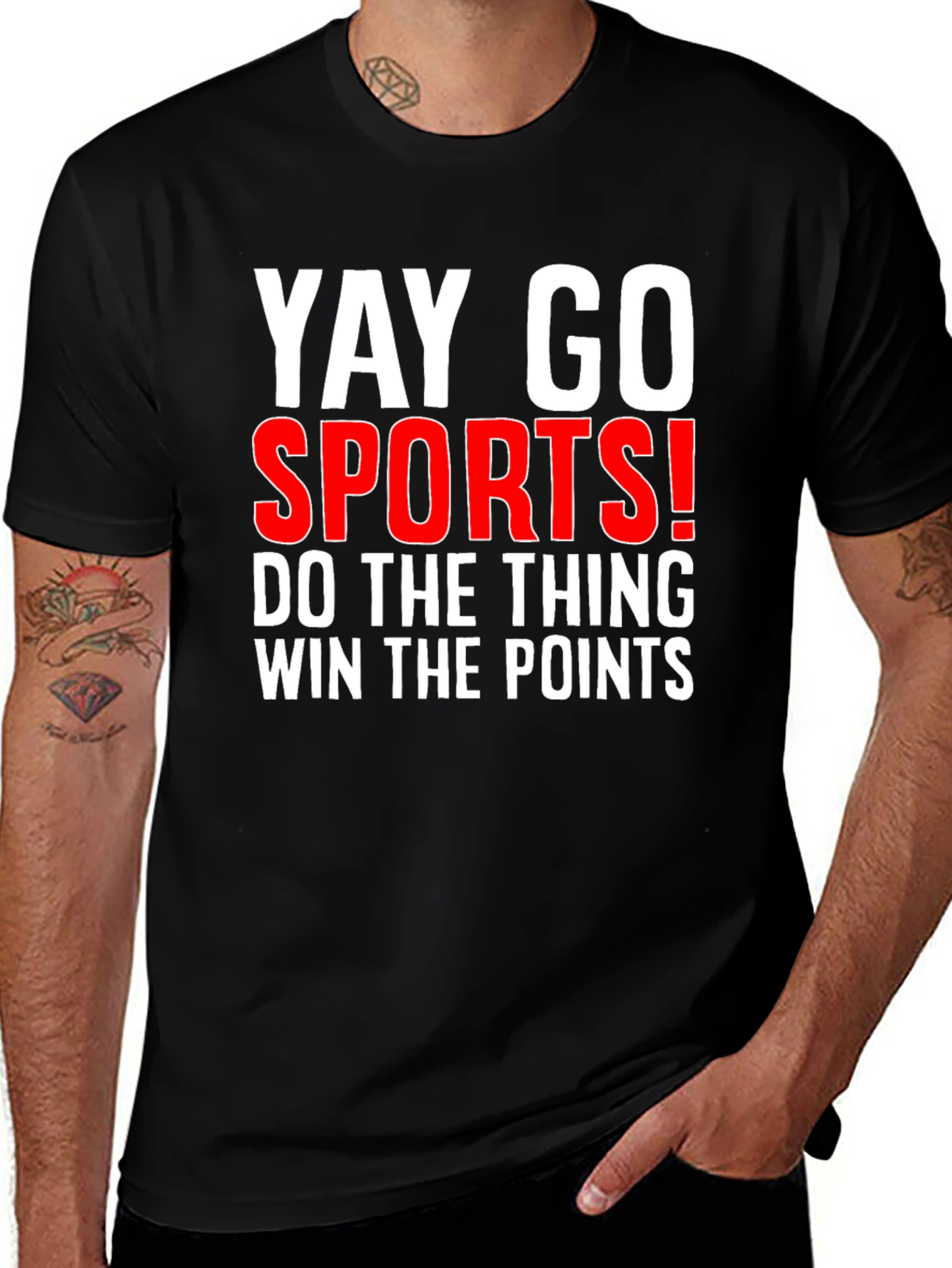Funny Yay Go Sports T-Shirt