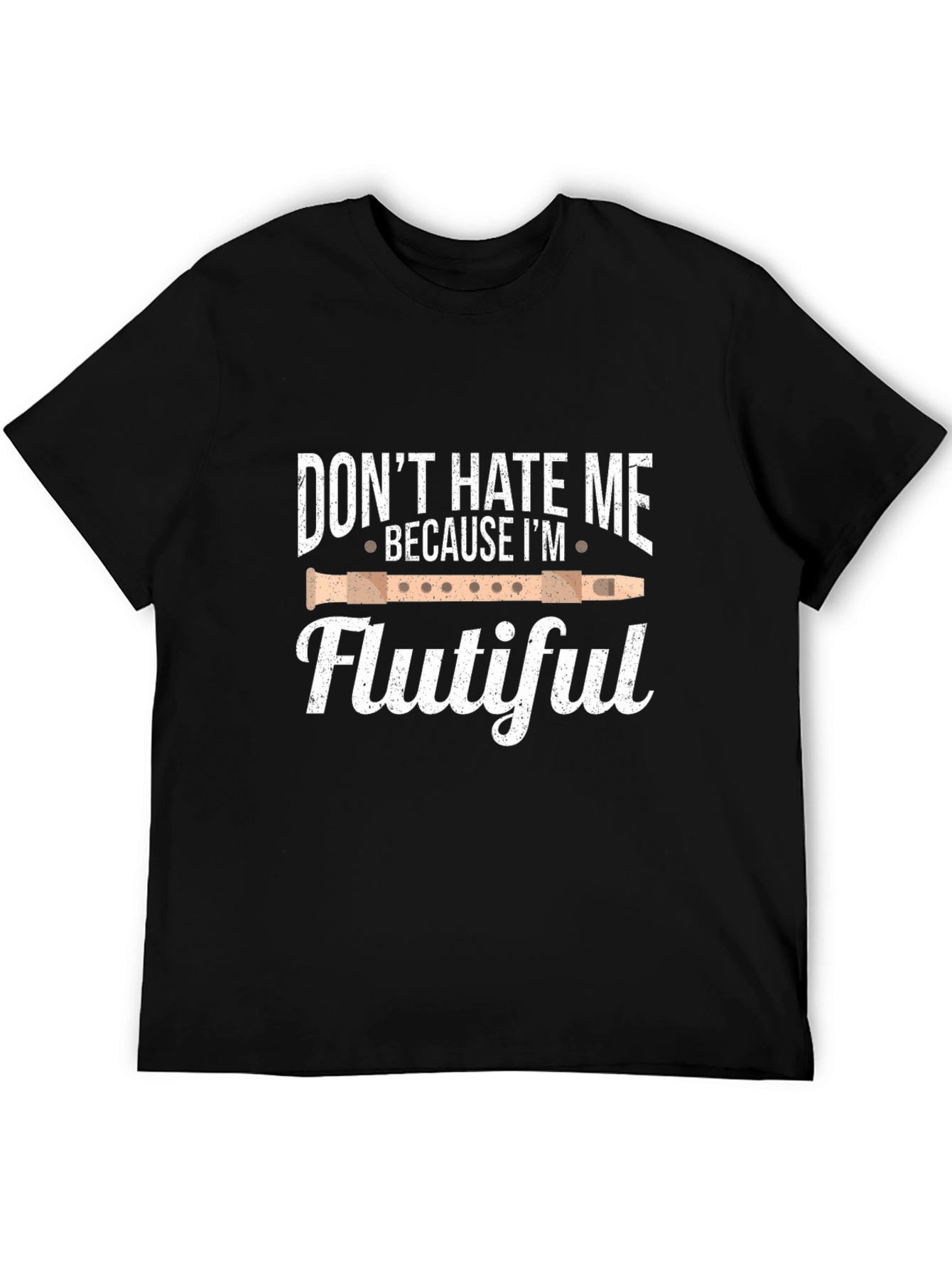 Dont Hate Me Flutiful Black T-Shirt