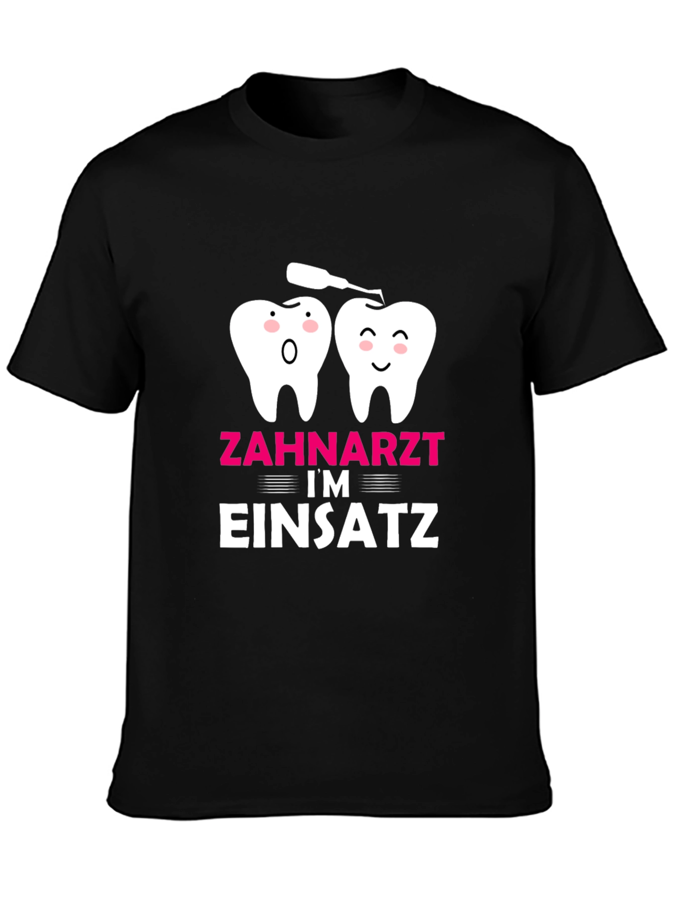 Dentist in Action T-Shirt Funny Dental Tee