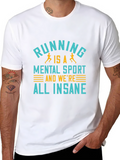 Running is a Mental Sport Graphic Tee
