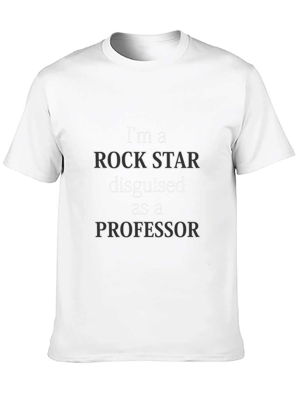 Rock Star Professor Graphic T-Shirt