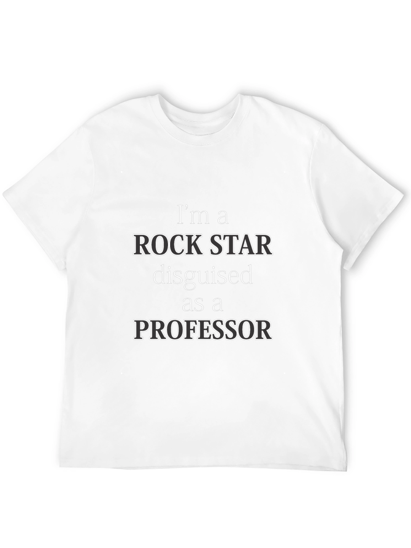 Rock Star Professor Graphic T-Shirt