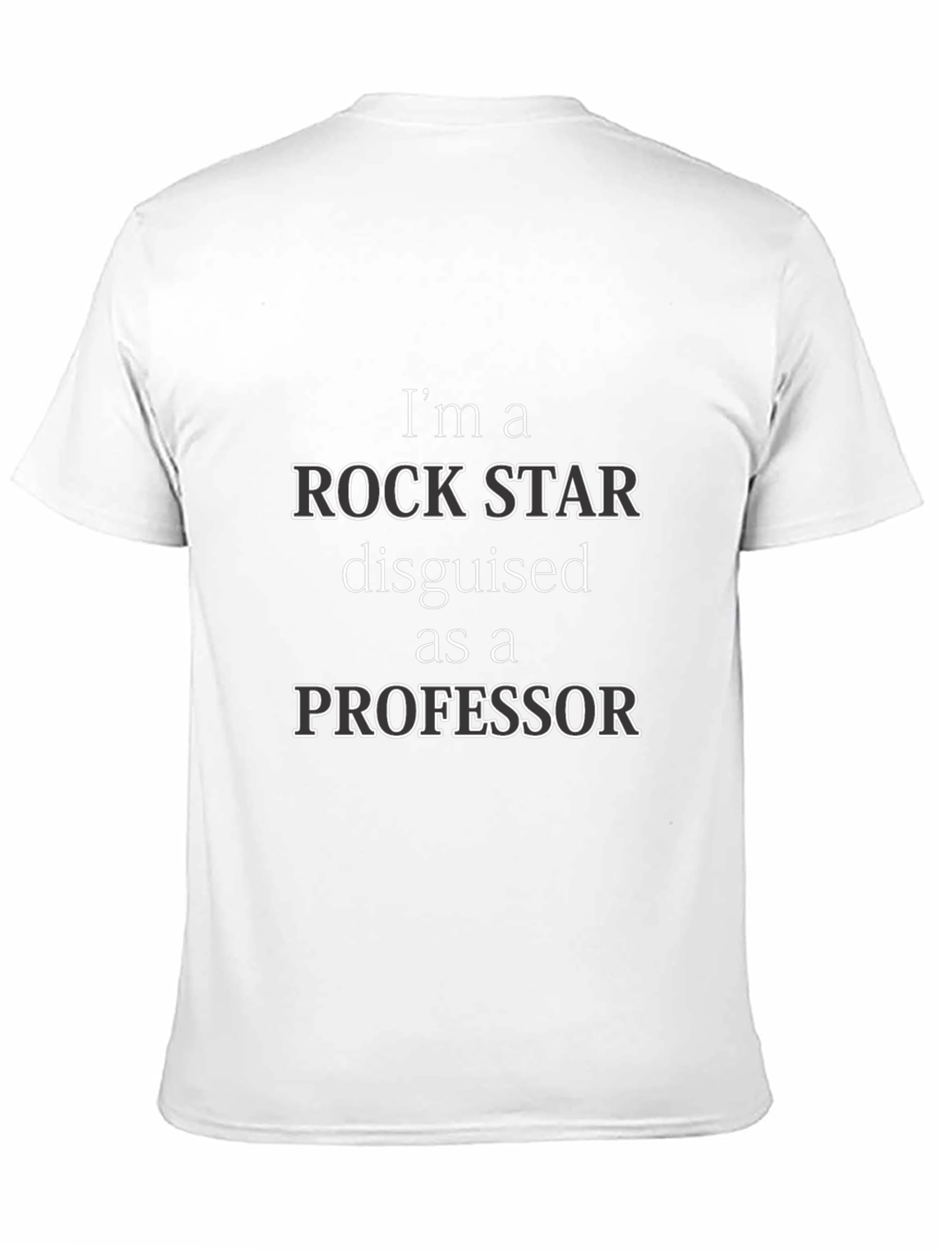 Rock Star Professor Graphic T-Shirt