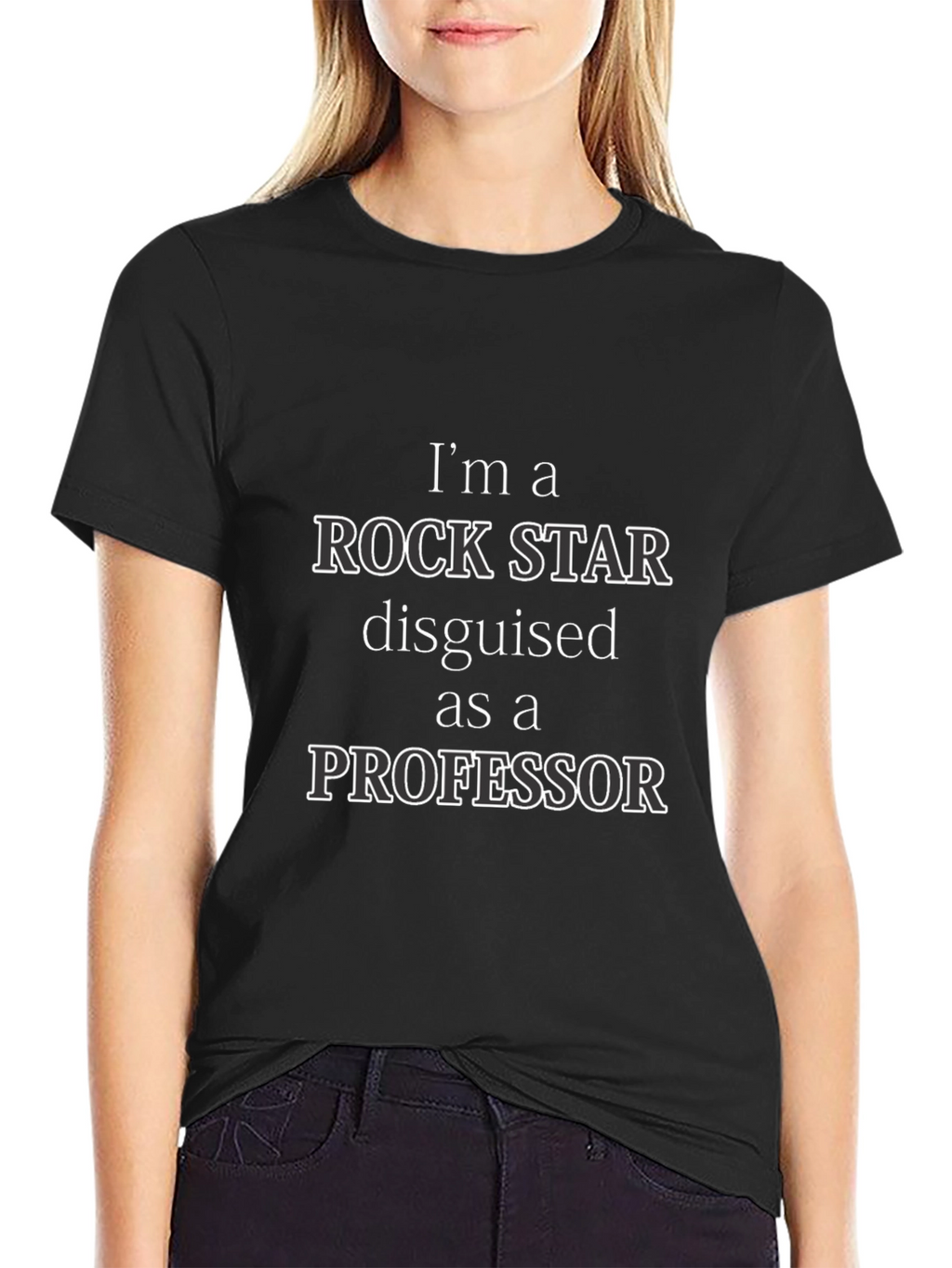 Rock Star Professor Graphic T-Shirt
