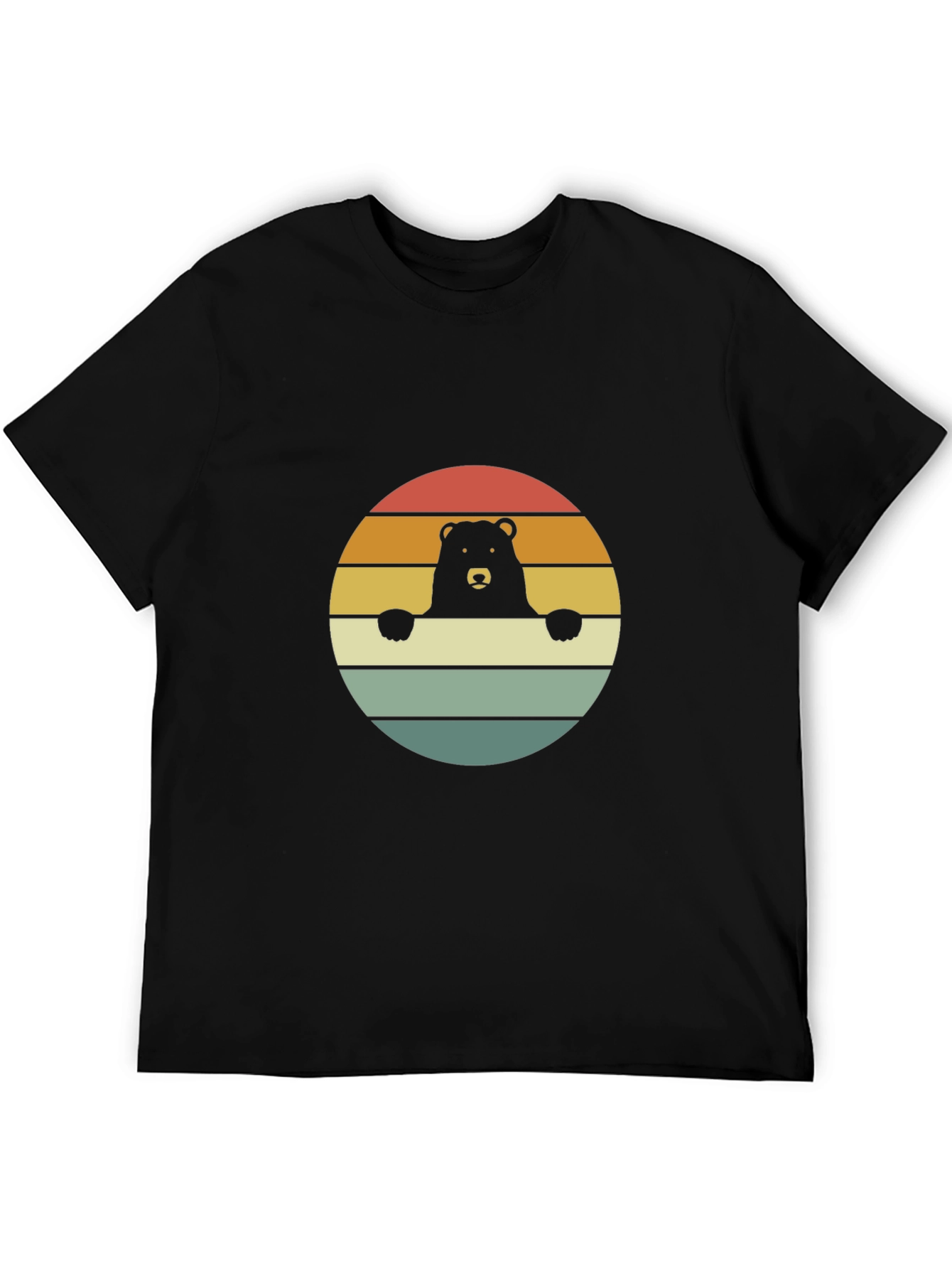 Retro Bear Graphic Tee - Comfort & Style