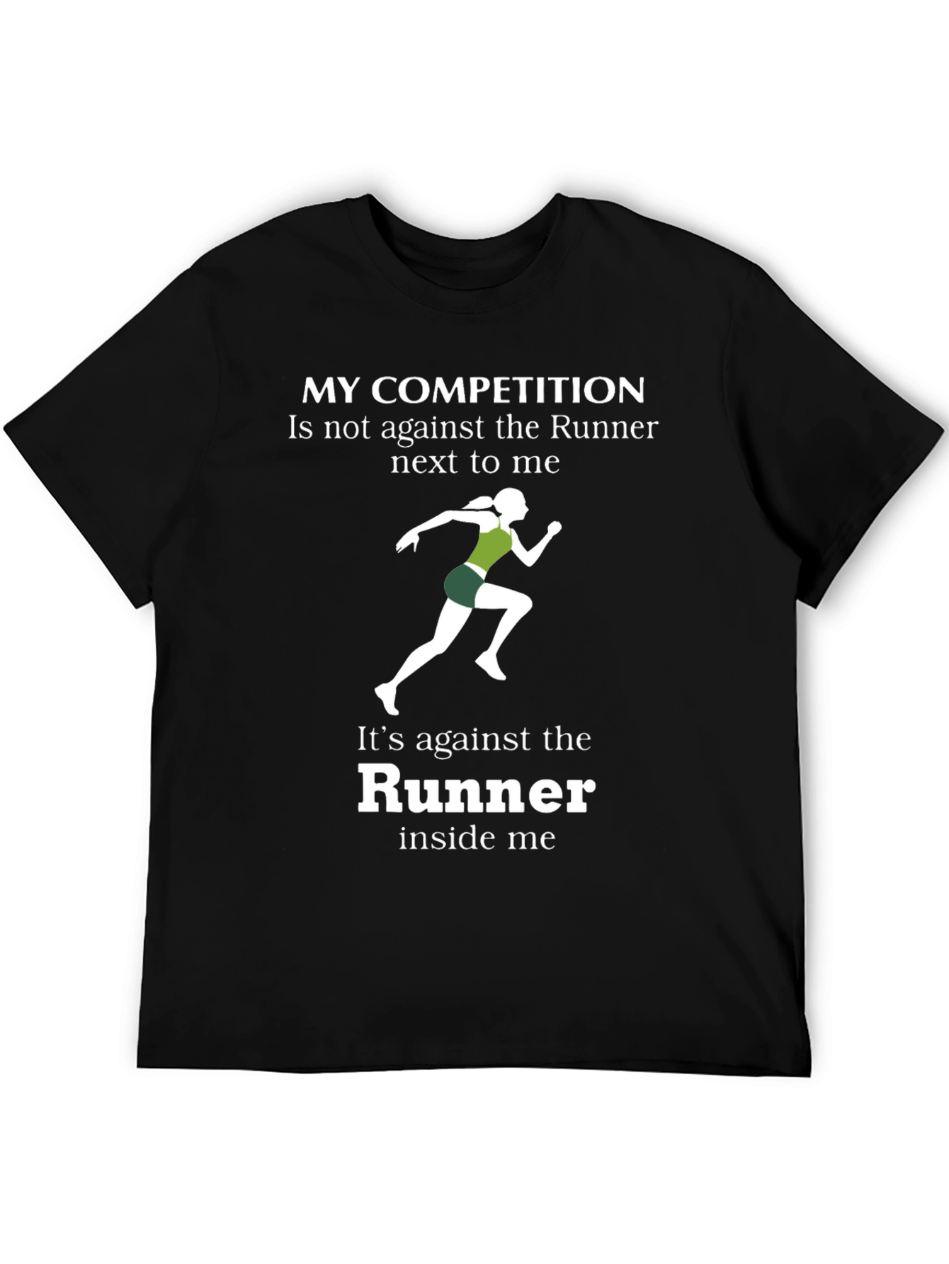 Runners Competition T-Shirt - Motivational Running Tee