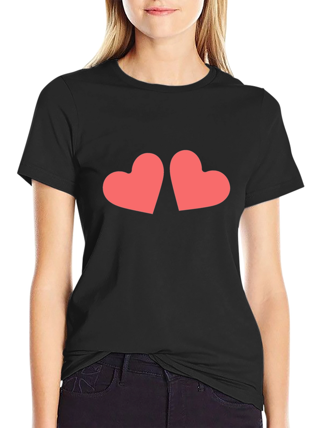 Heartfelt Black T-Shirt