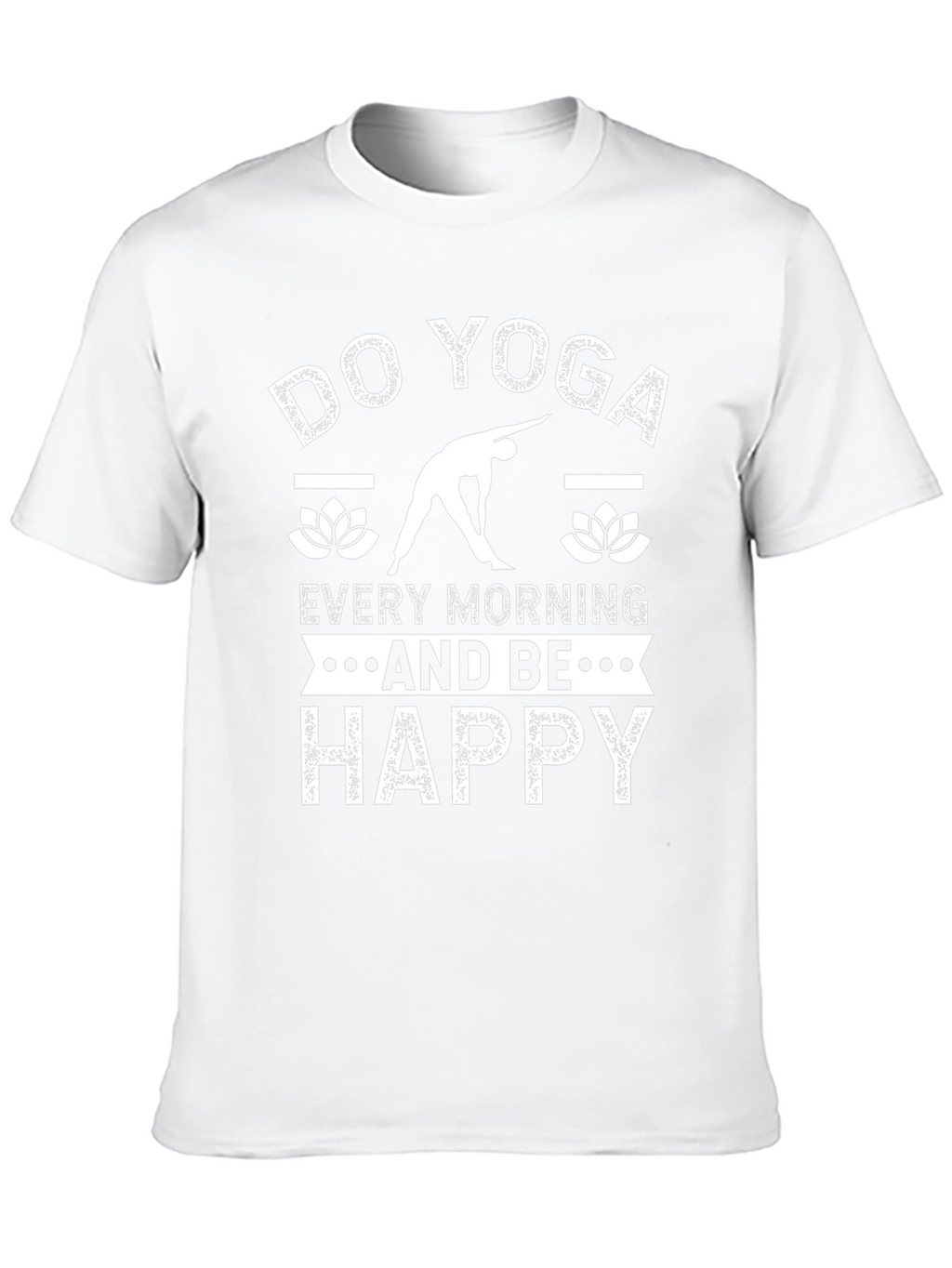 Do Yoga Every Morning Black T-Shirt