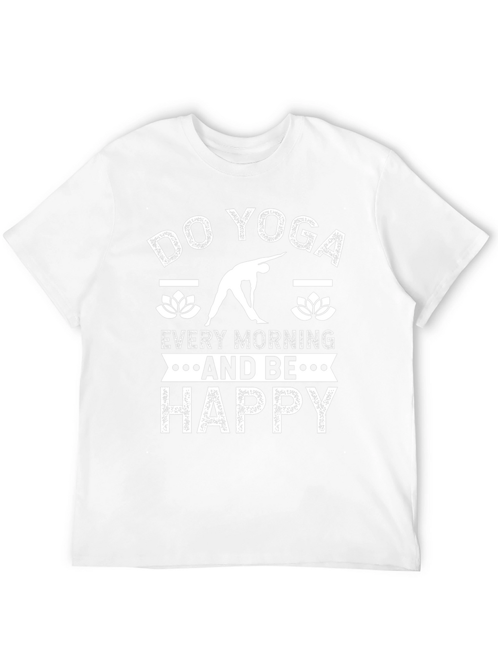 Do Yoga Every Morning Black T-Shirt