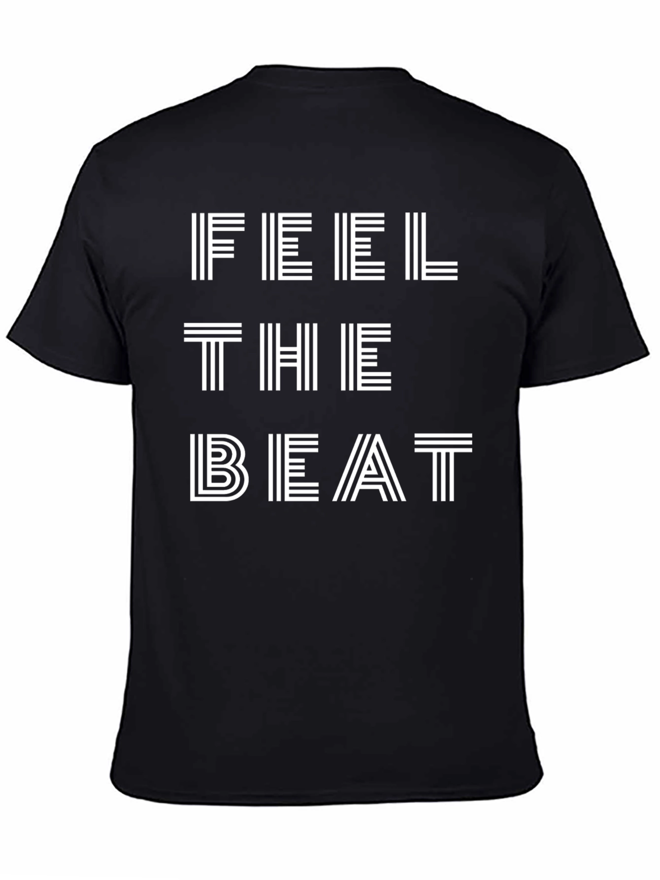 Feel The Beat Graphic Tee - Stylish Comfort