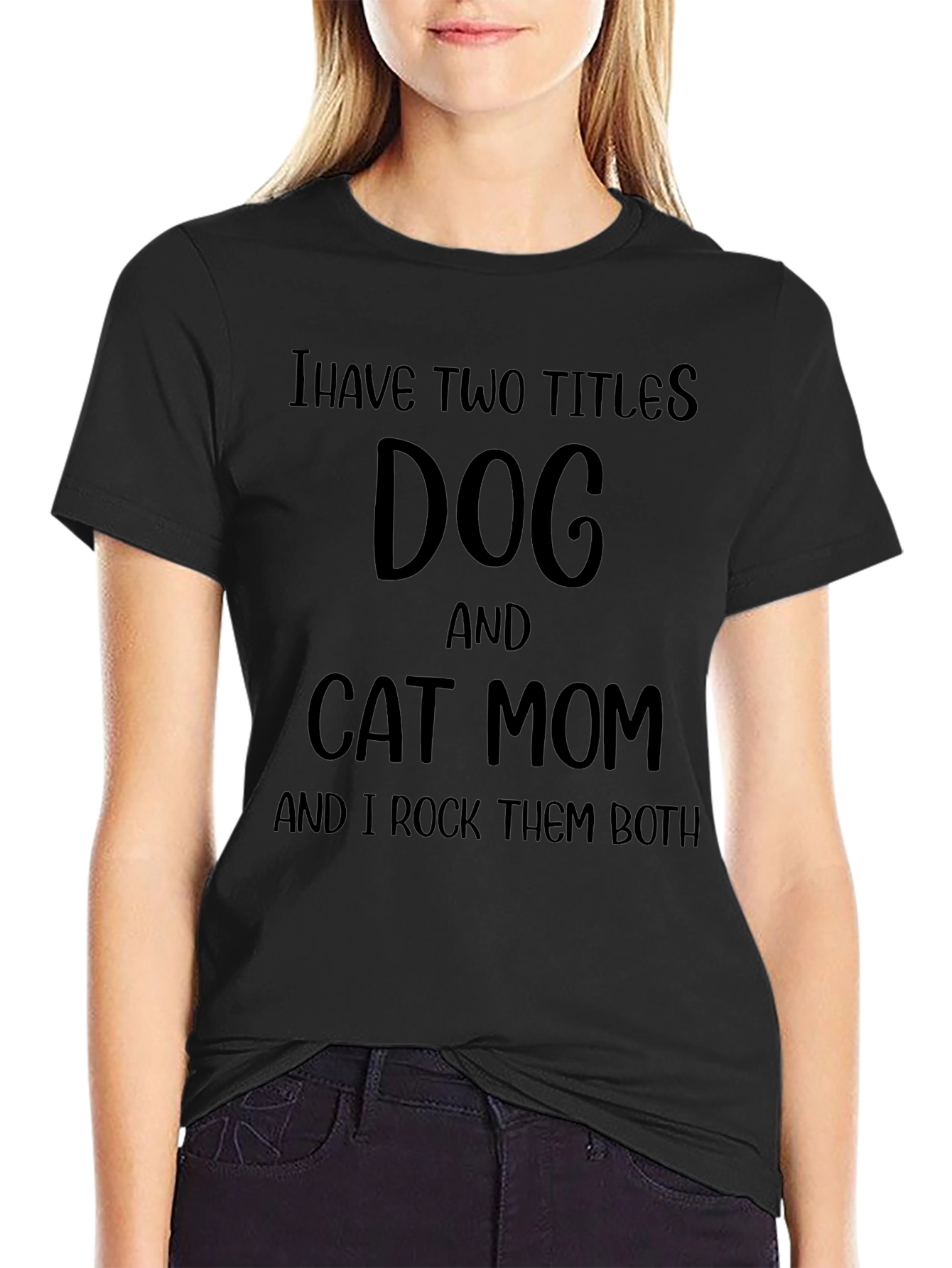 Dog and Cat Mom T-Shirt
