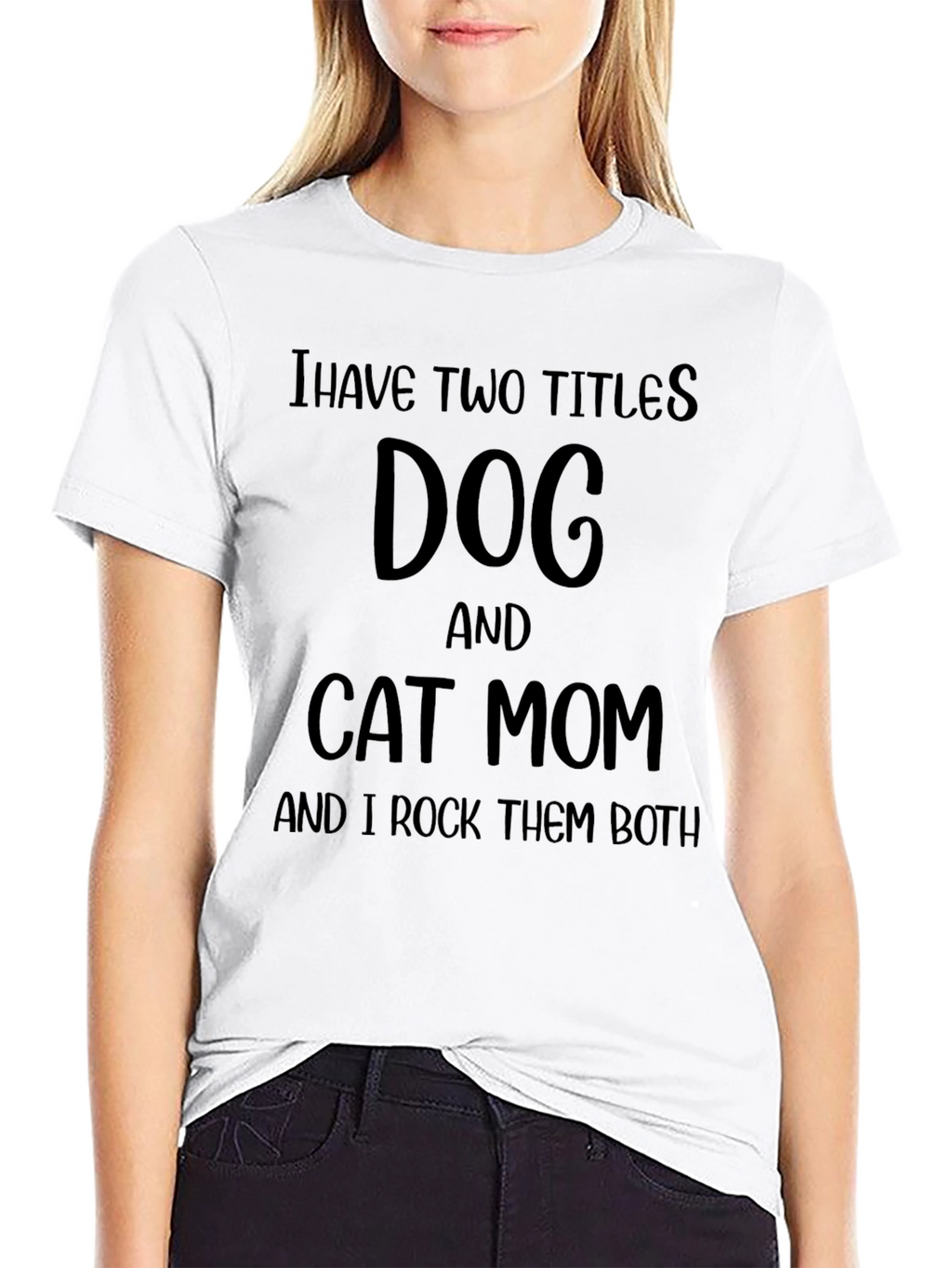 Dog and Cat Mom T-Shirt