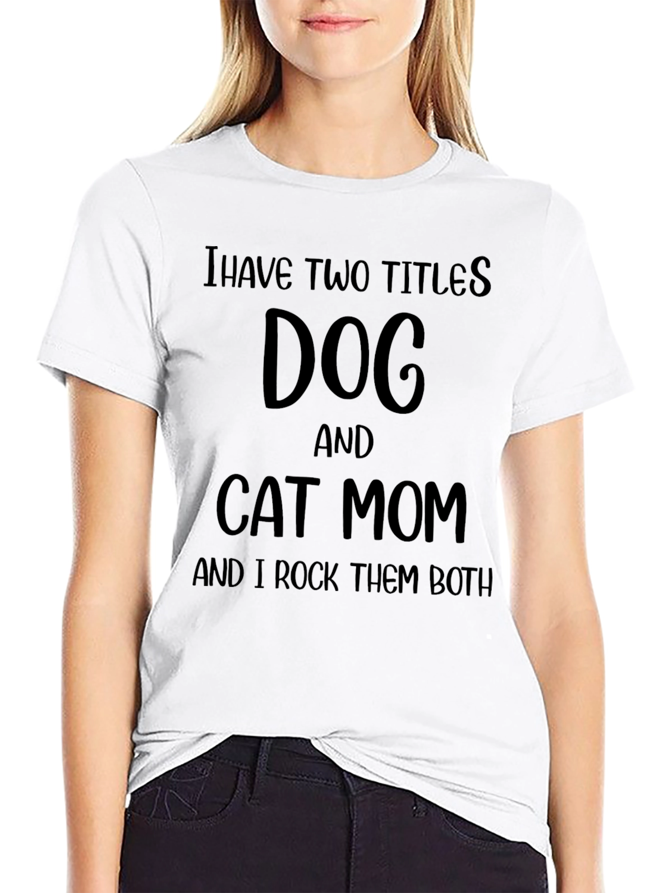 Dog and Cat Mom T-Shirt