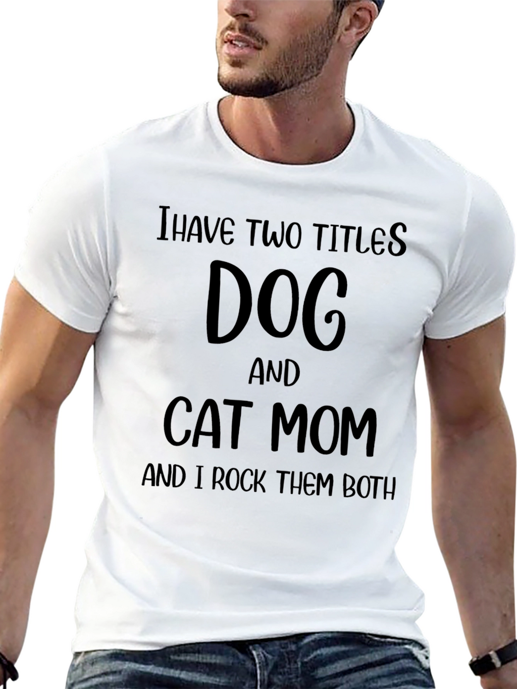 Dog and Cat Mom T-Shirt