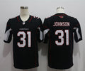 Men's Arizona Cardinals David Johnson #31 Black Game Jerseys