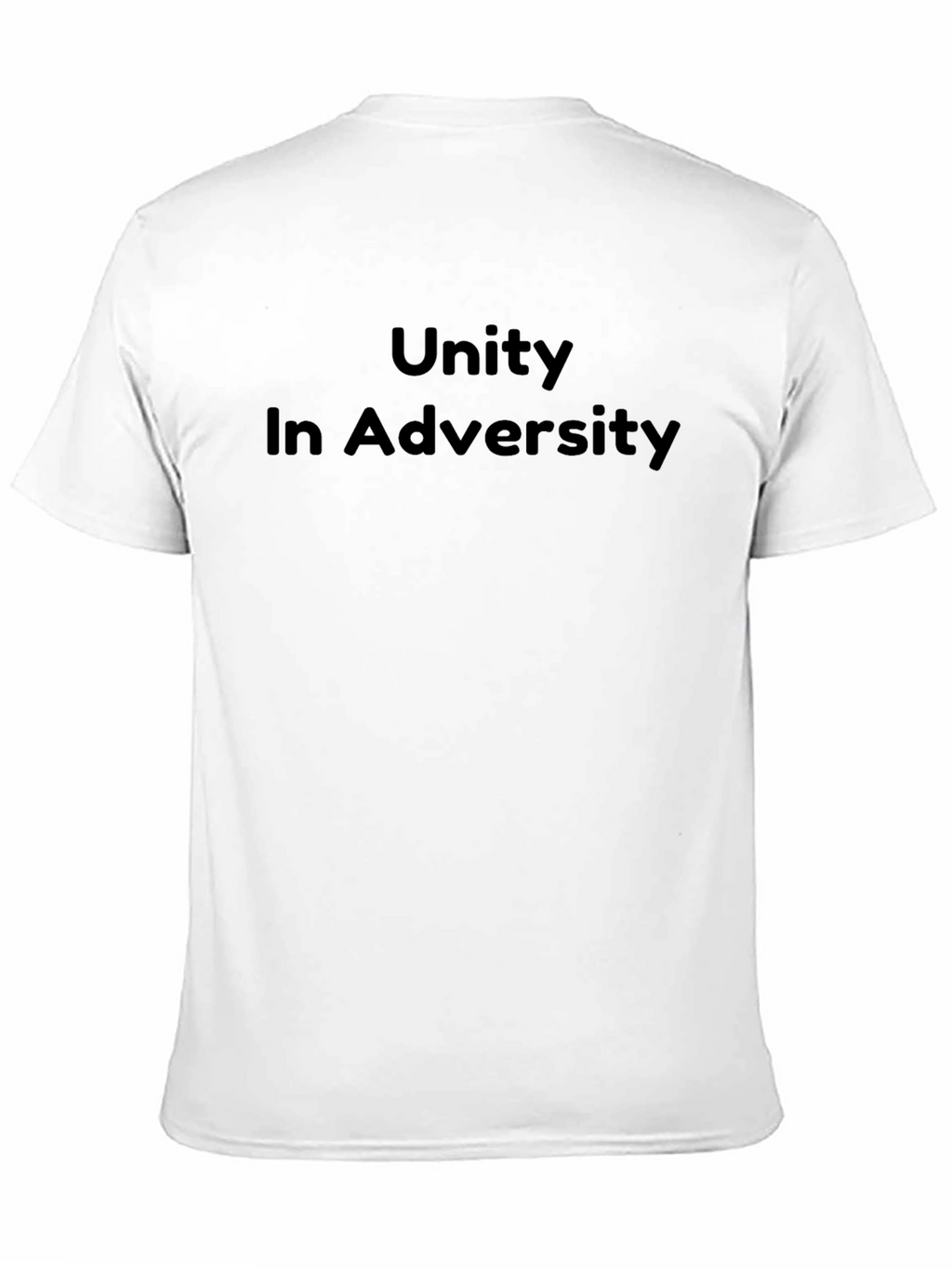 Unity in Adversity Black T-Shirt