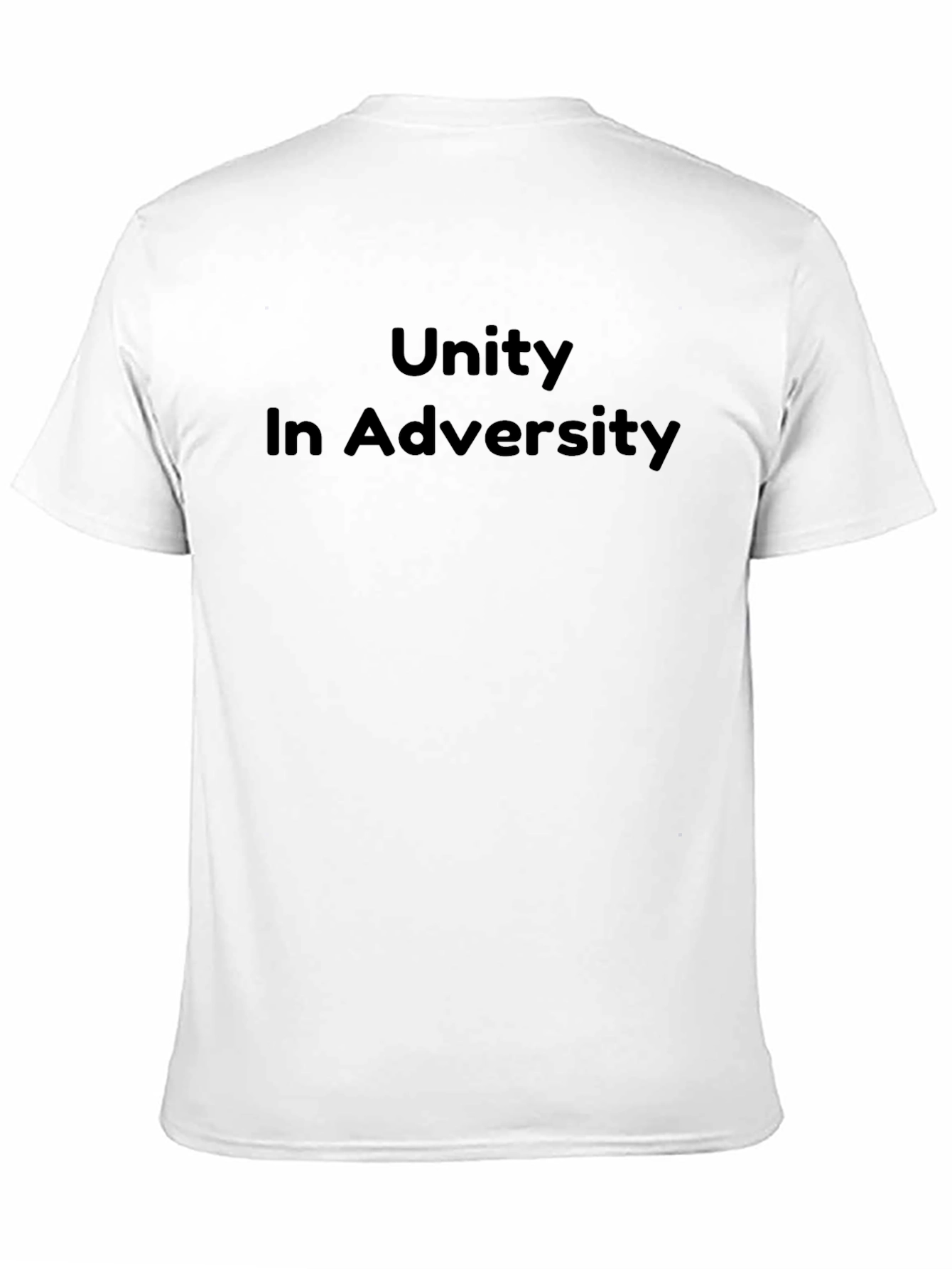 Unity in Adversity Black T-Shirt