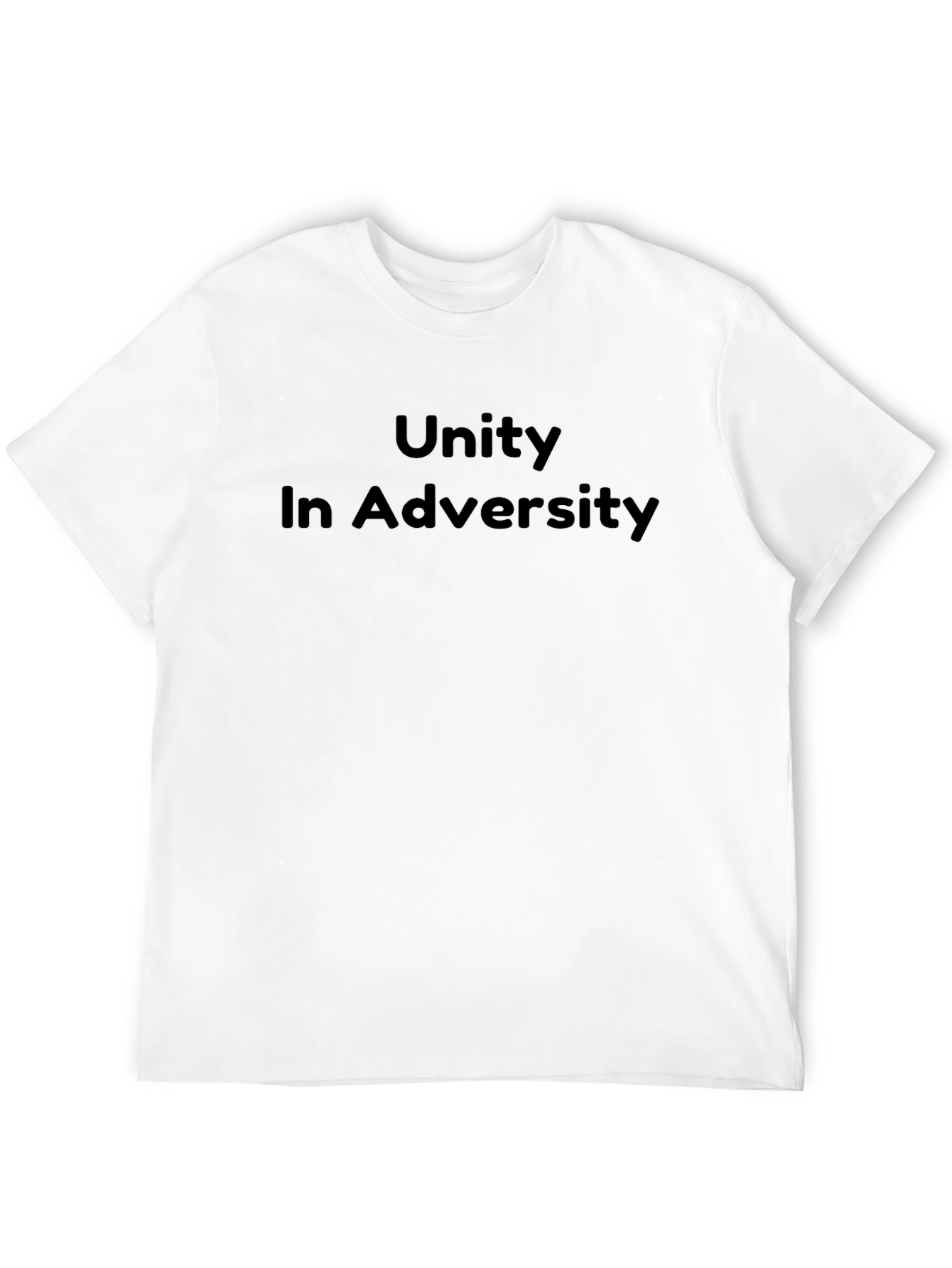 Unity in Adversity Black T-Shirt