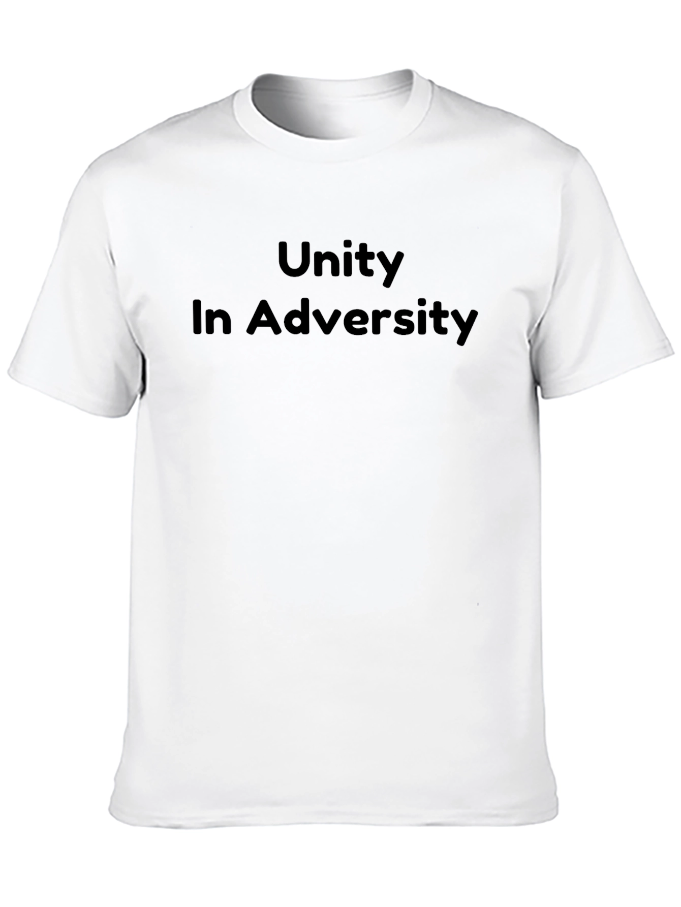 Unity in Adversity Black T-Shirt