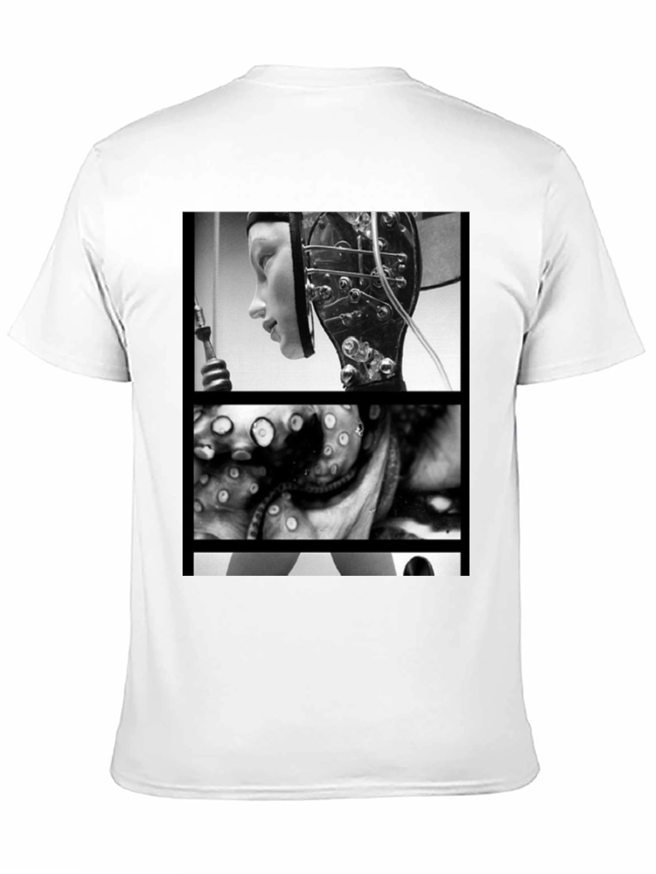 Black T-Shirt with Metropolis Graphic