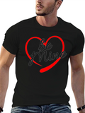 Be Mine Heart Graphic T-Shirt - Valentines Day