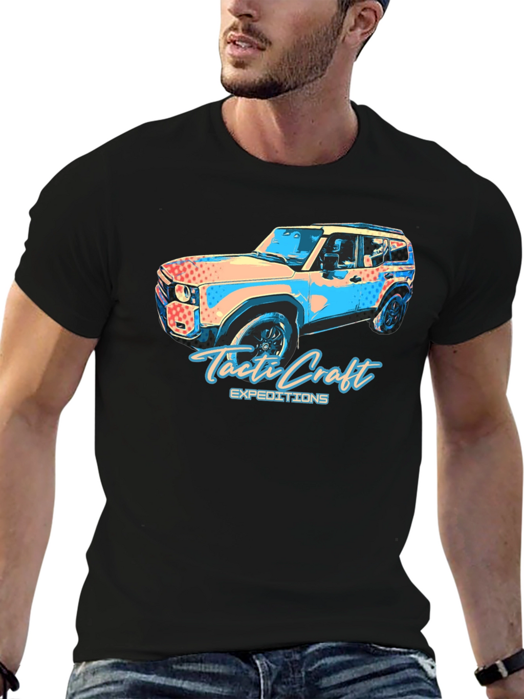 Tacti Craft Expeditions Black T-Shirt