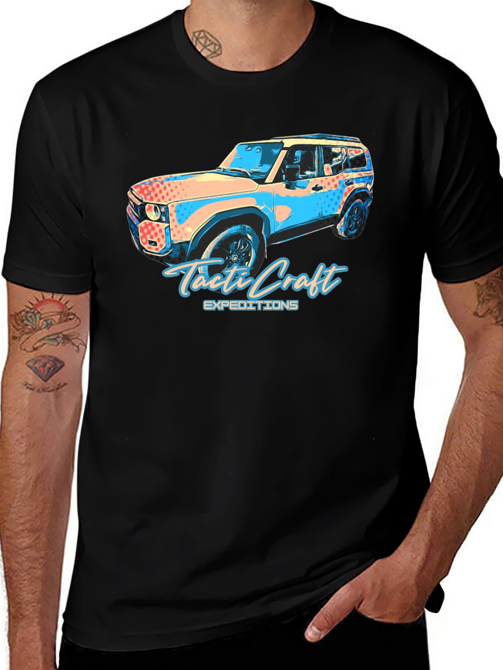 Tacti Craft Expeditions Black T-Shirt