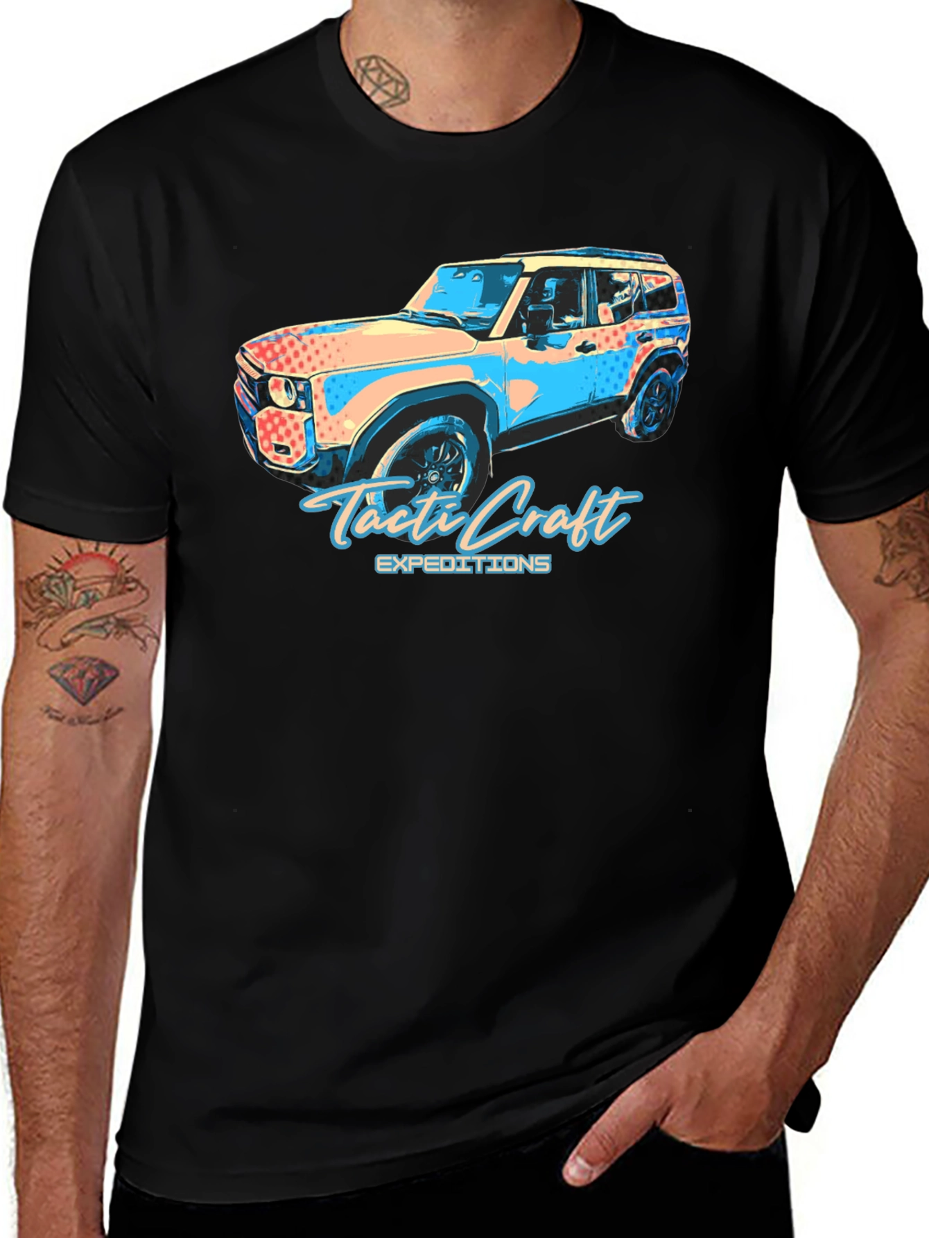 Tacti Craft Expeditions Black T-Shirt