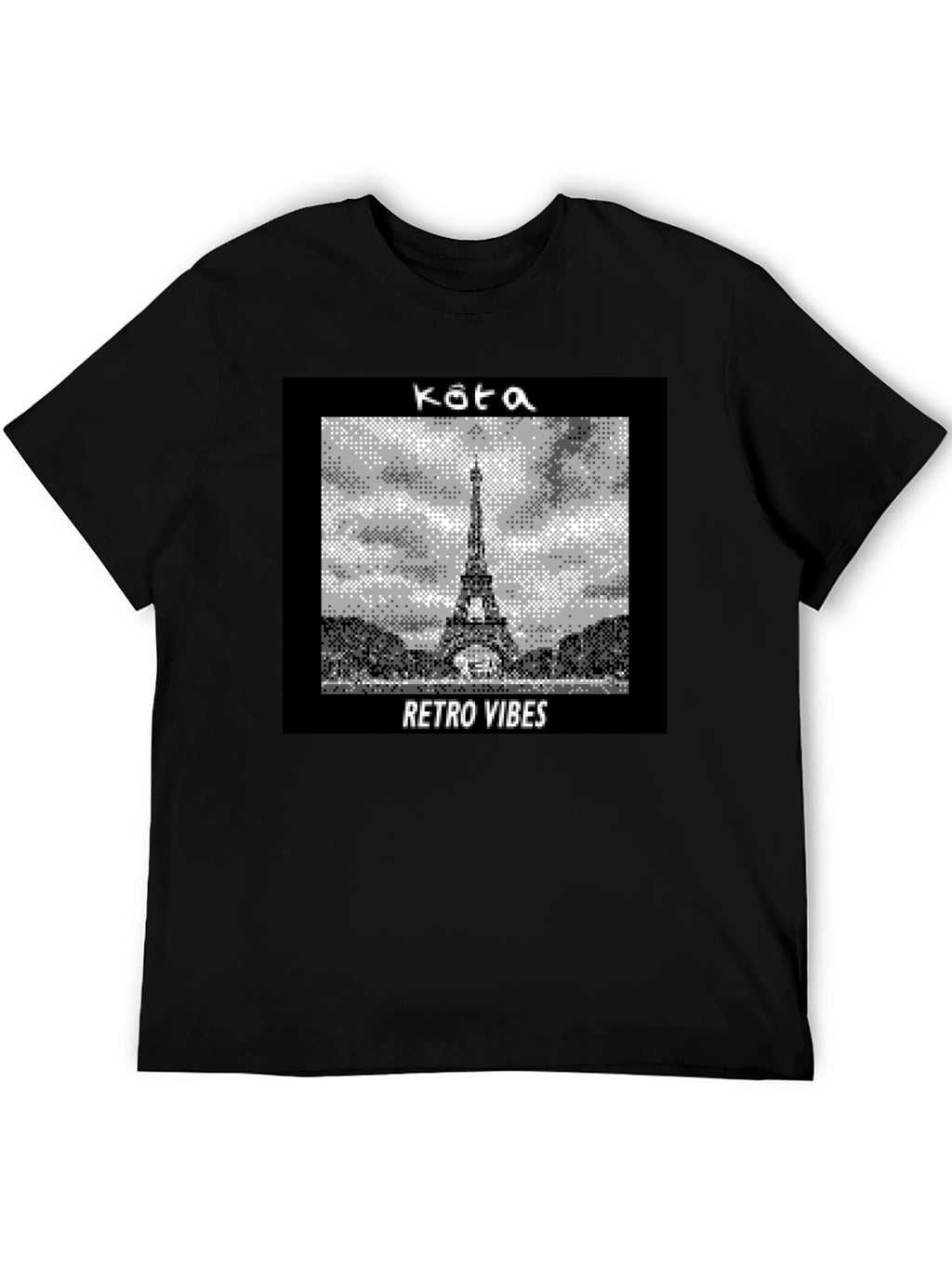 Retro Vibes Paris Tee - Eiffel Tower Graphic T-Shirt