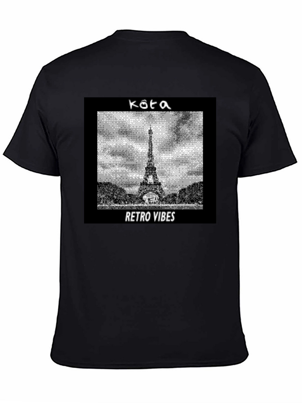 Retro Vibes Paris Tee - Eiffel Tower Graphic T-Shirt