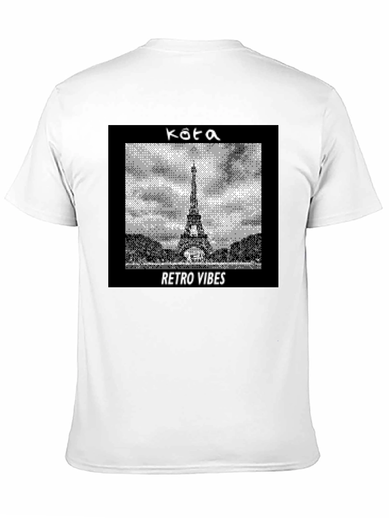 Retro Vibes Paris Tee - Eiffel Tower Graphic T-Shirt