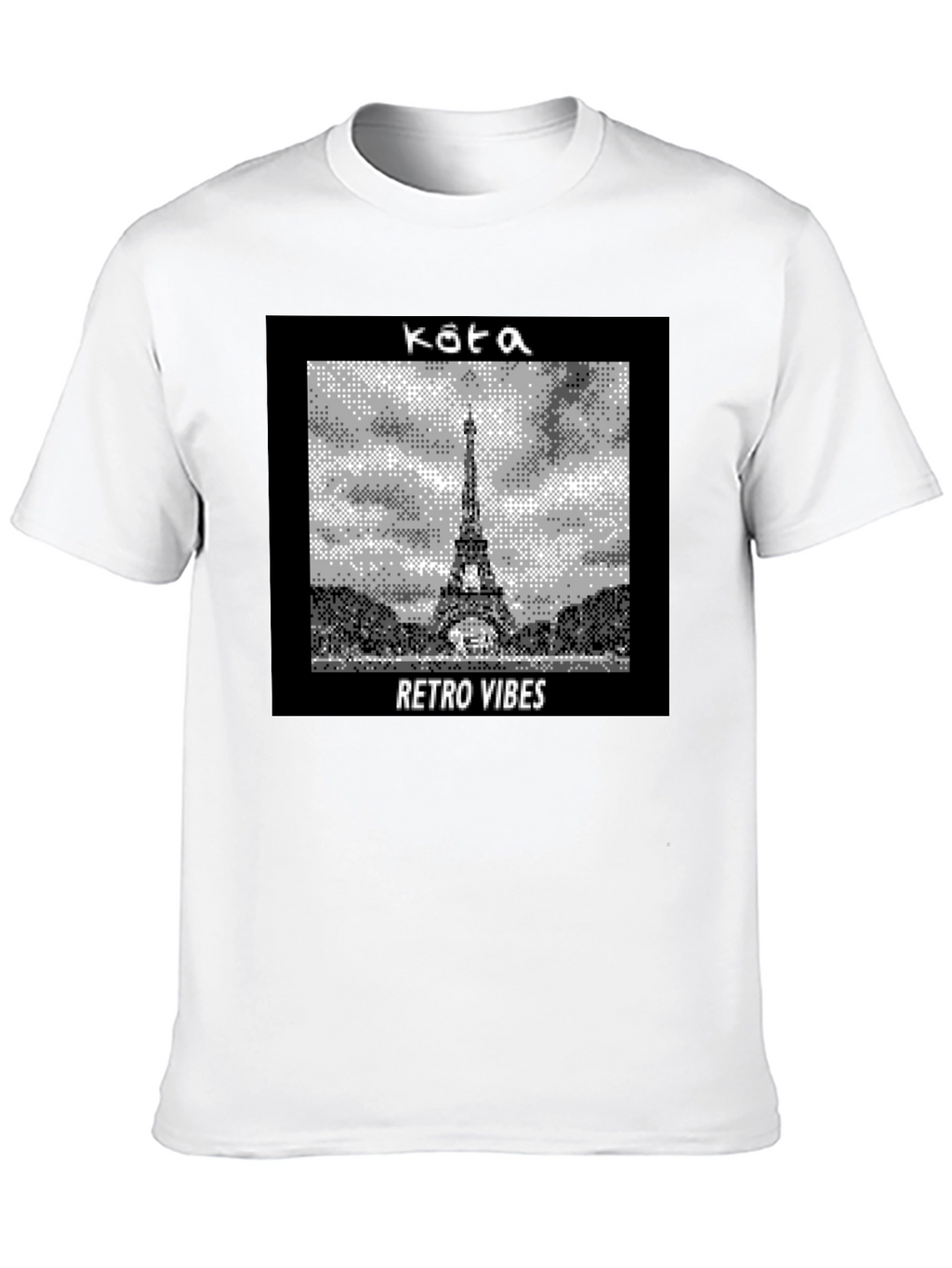 Retro Vibes Paris Tee - Eiffel Tower Graphic T-Shirt