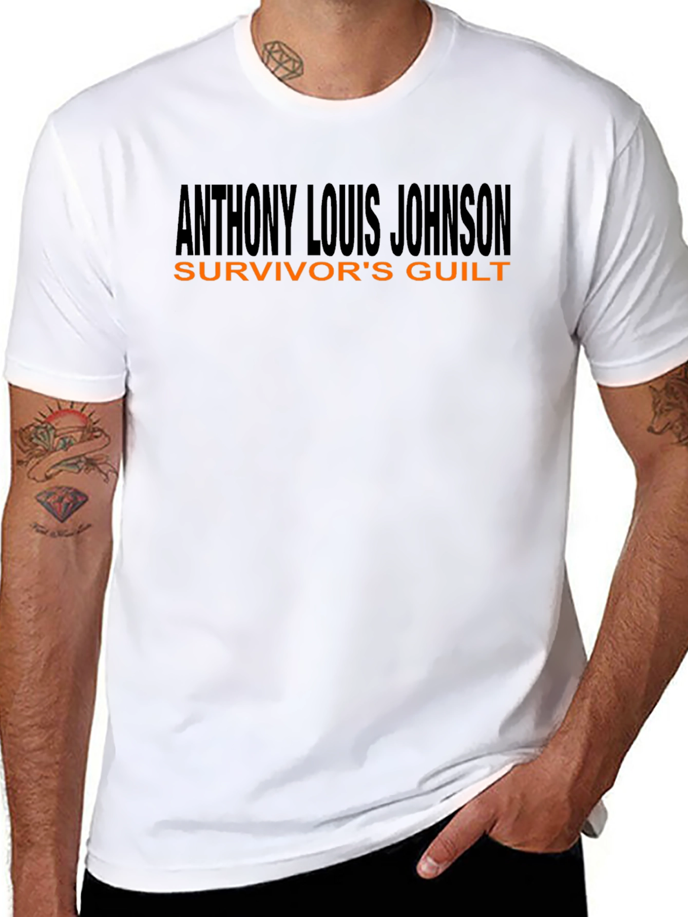 Anthony Louis Johnson Survivors Guilt Graphic Tee