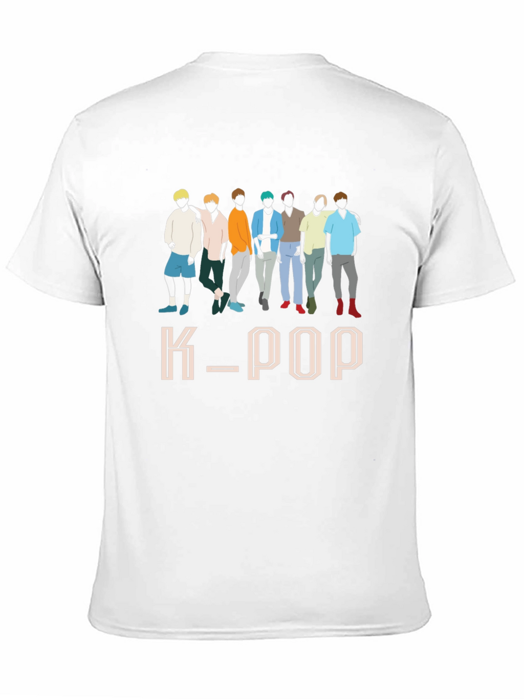 K-Pop Group Graphic Print T-Shirt