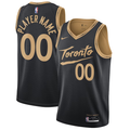 Men's Toronto Raptors Black 2020/21 Swingman Custom Jerseys - City Edition