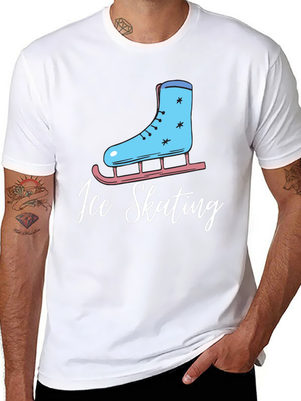 Ice Skating T-Shirt - Stylish Comfort
