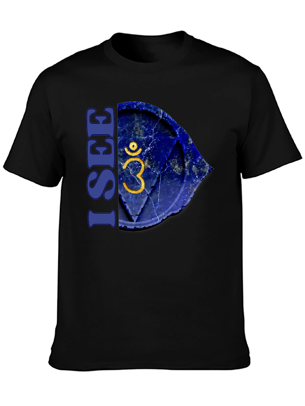 I SEE Third Eye Chakra Black T-Shirt