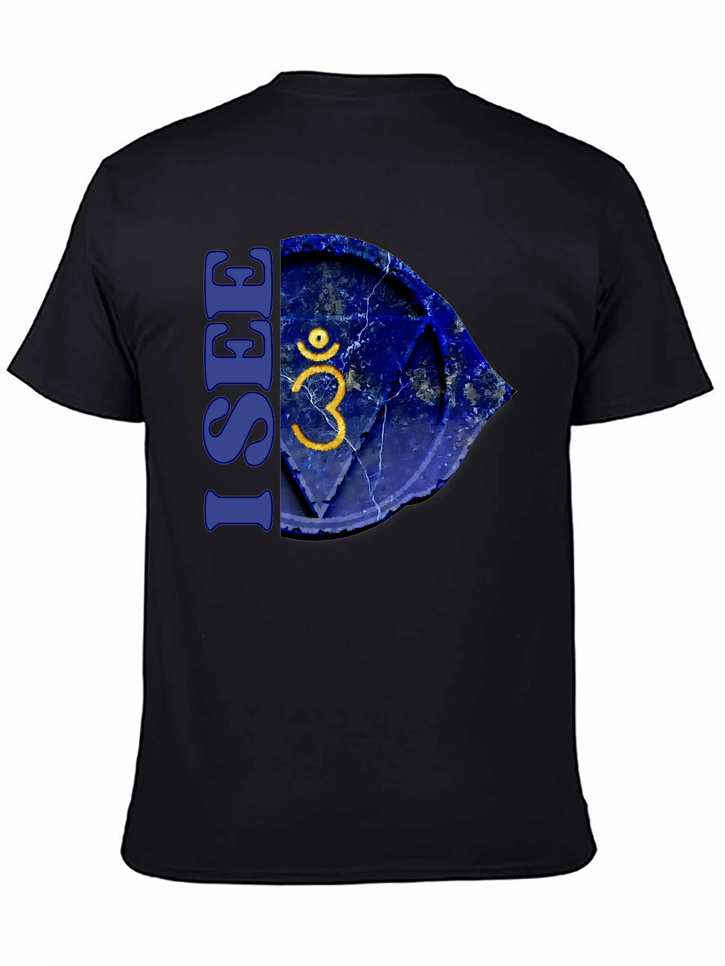 I SEE Third Eye Chakra Black T-Shirt
