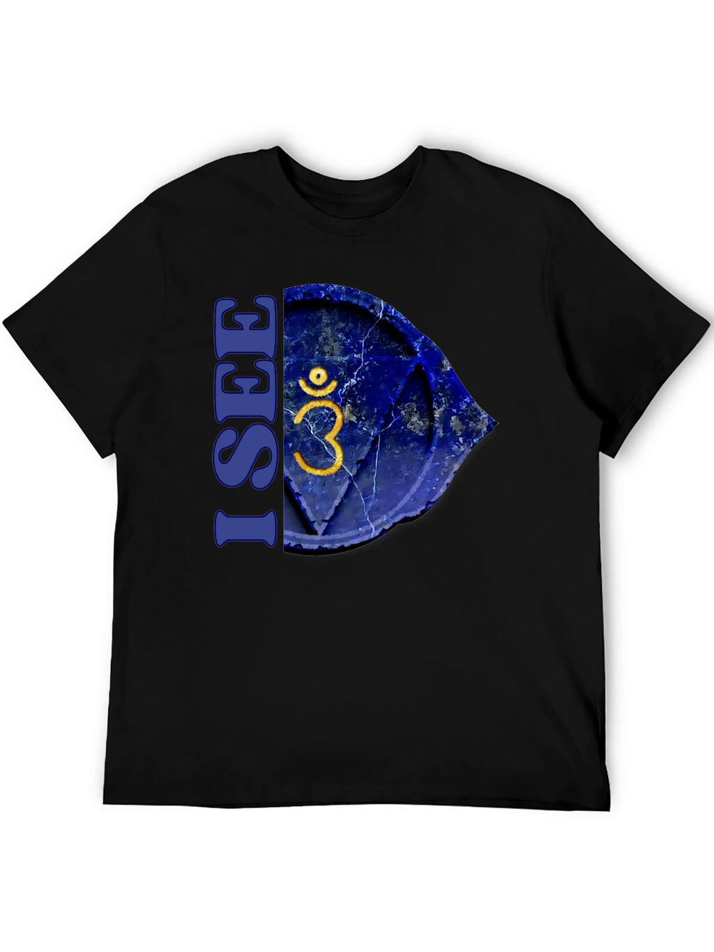 I SEE Third Eye Chakra Black T-Shirt