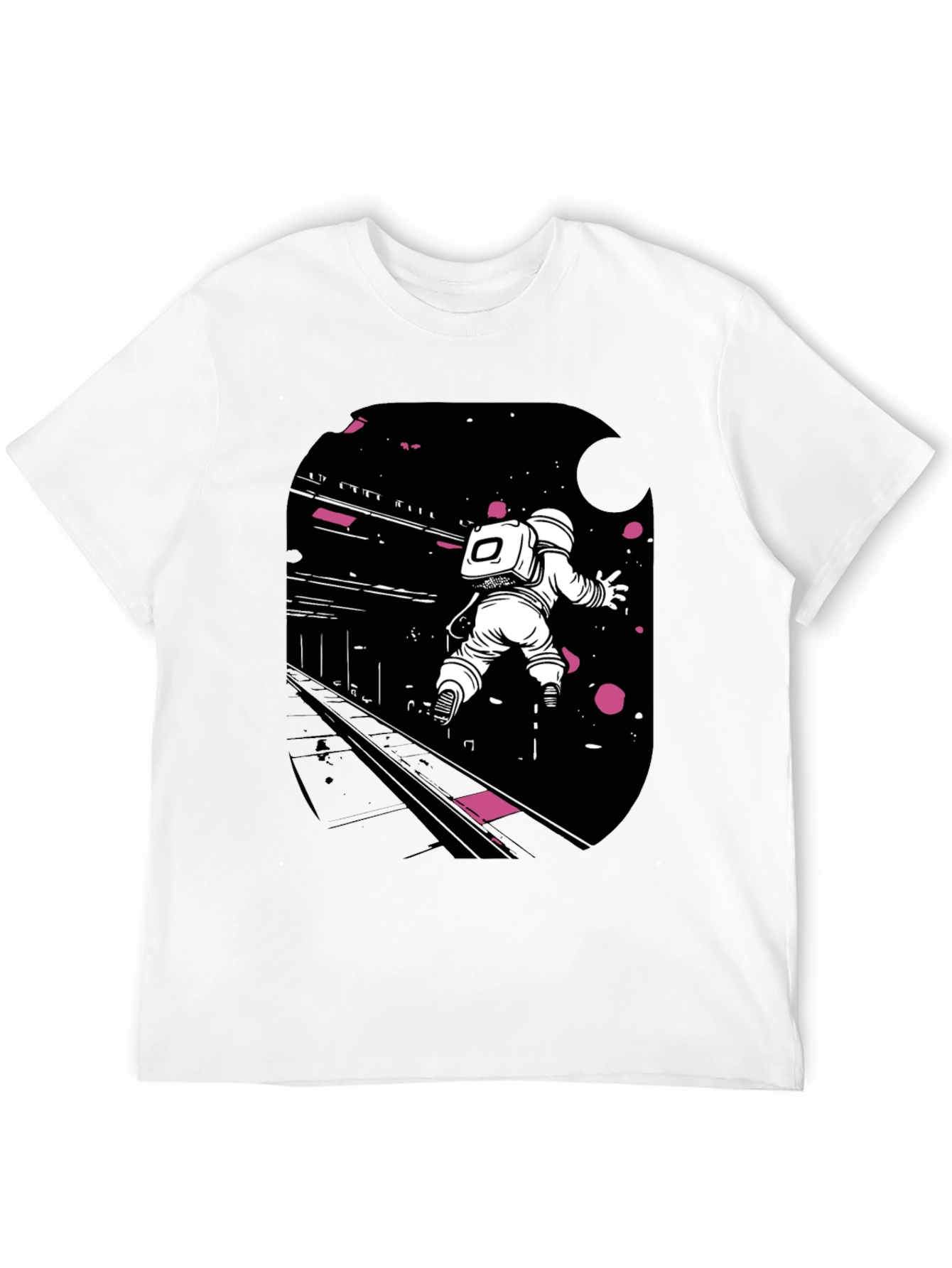 Astronaut in Space Graphic Tee
