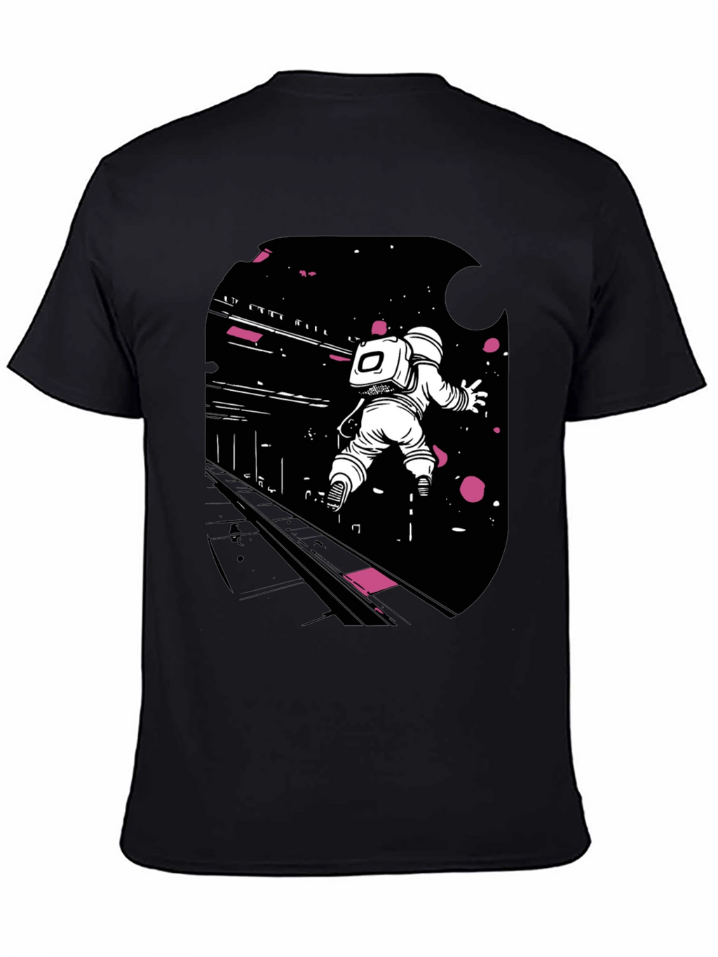 Astronaut in Space Graphic Tee
