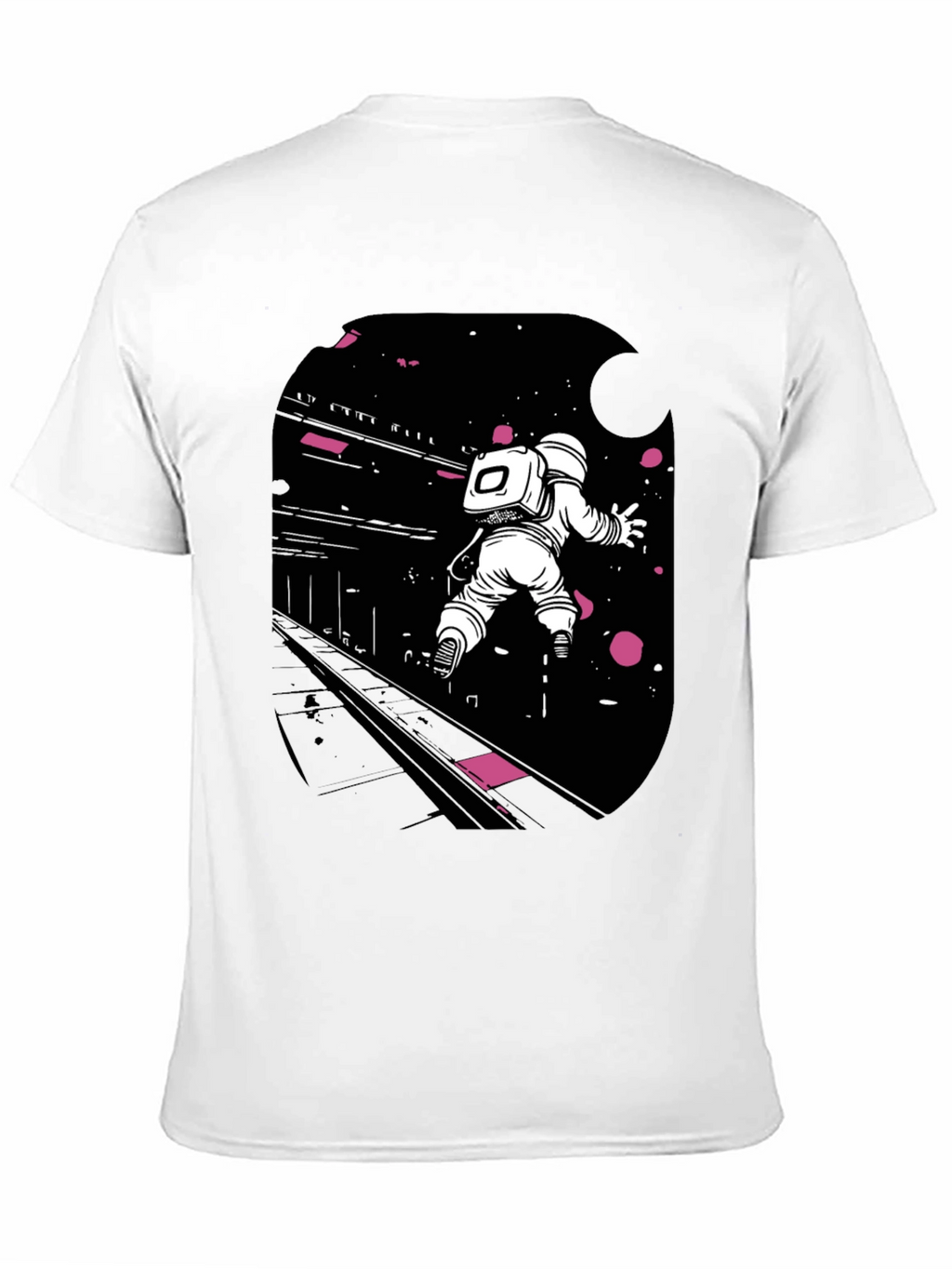 Astronaut in Space Graphic Tee