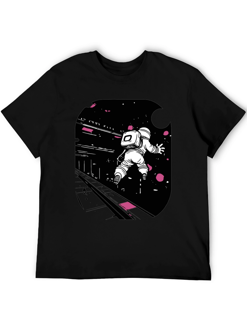 Astronaut in Space Graphic Tee