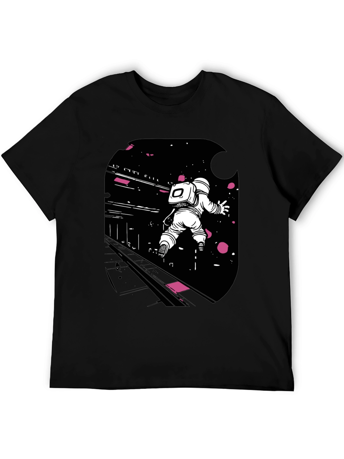 Astronaut in Space Graphic Tee