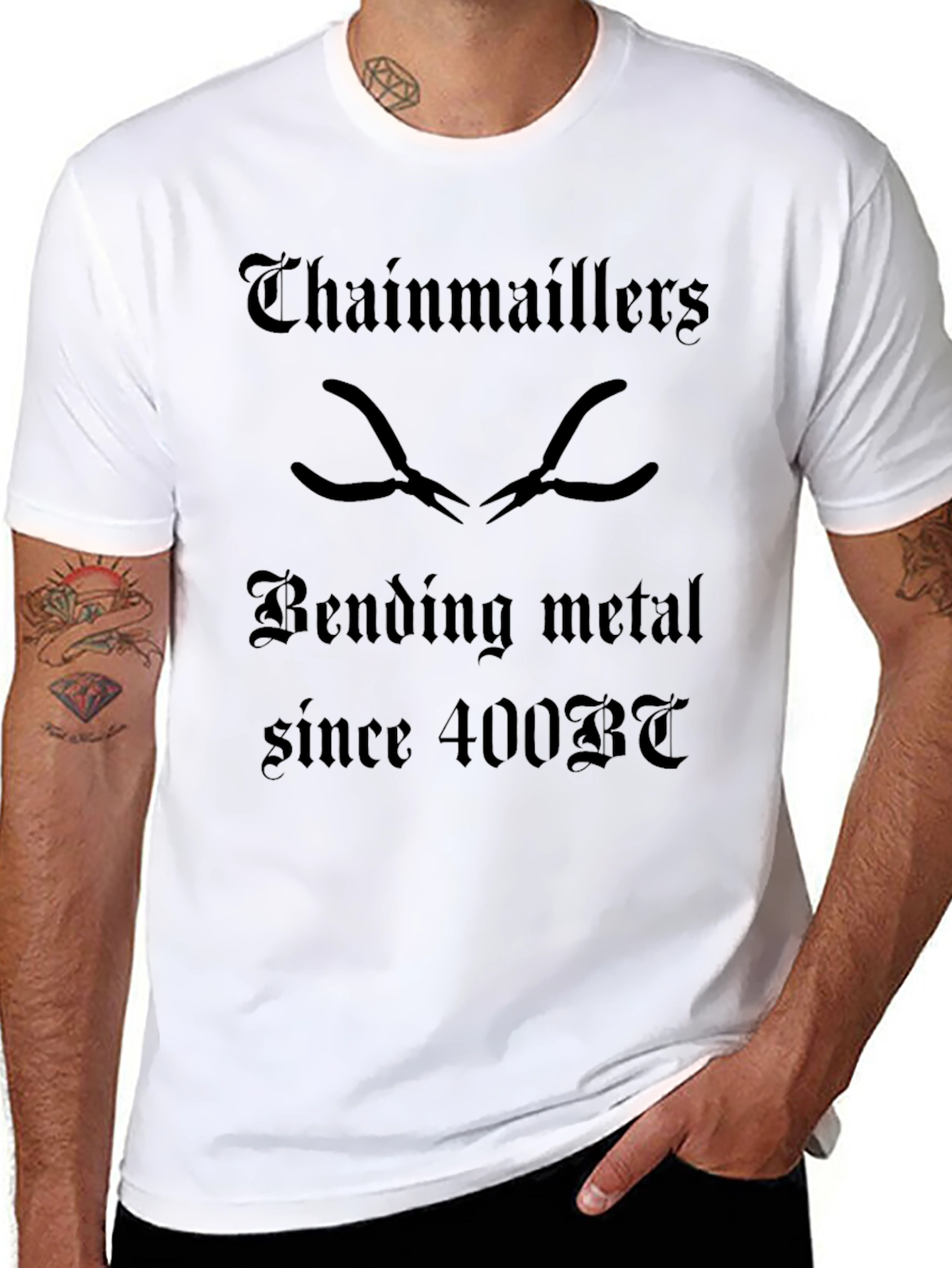 Chainmaille Bending Metal Since 400BT T-Shirt