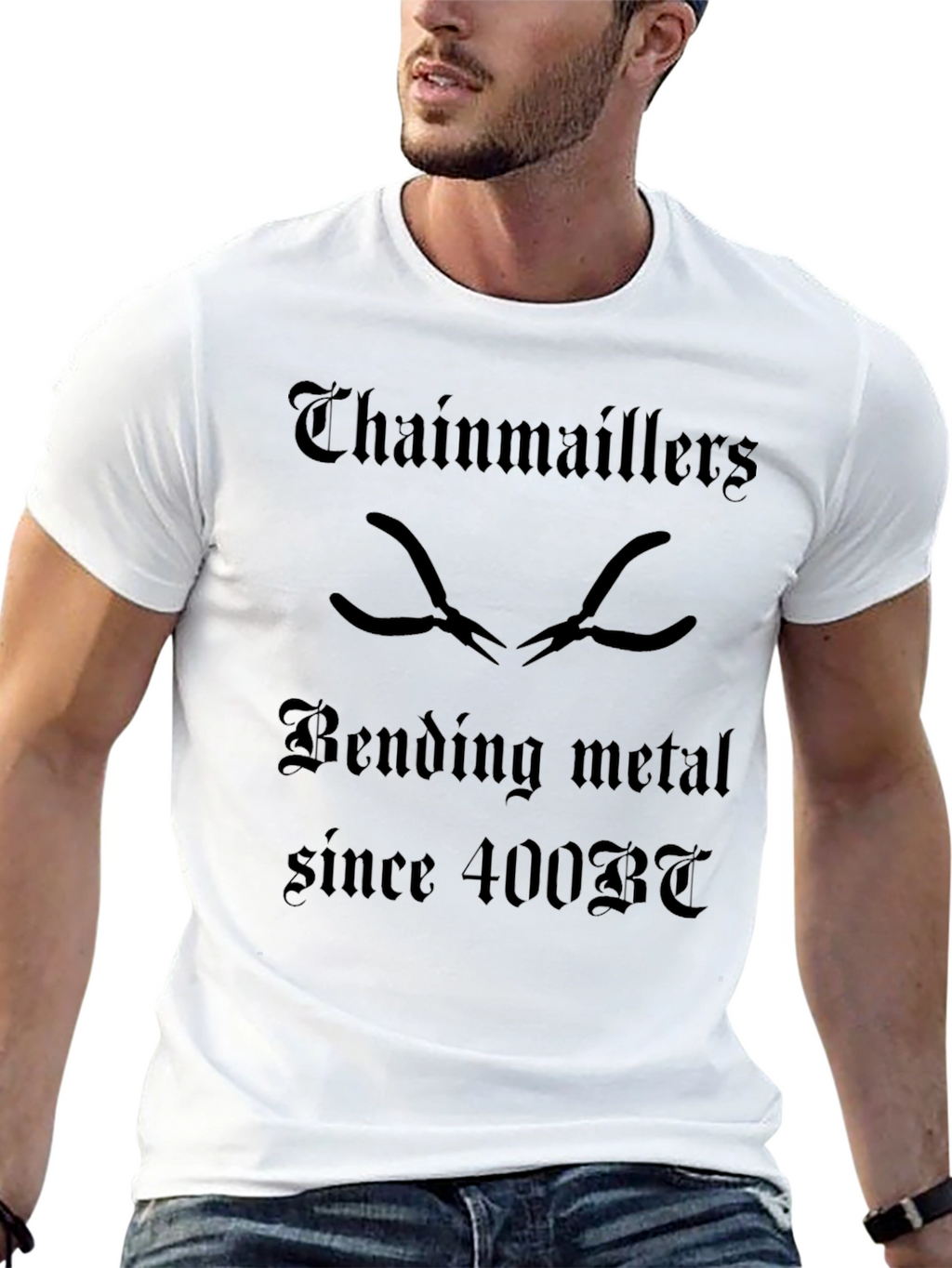 Chainmaille Bending Metal Since 400BT T-Shirt