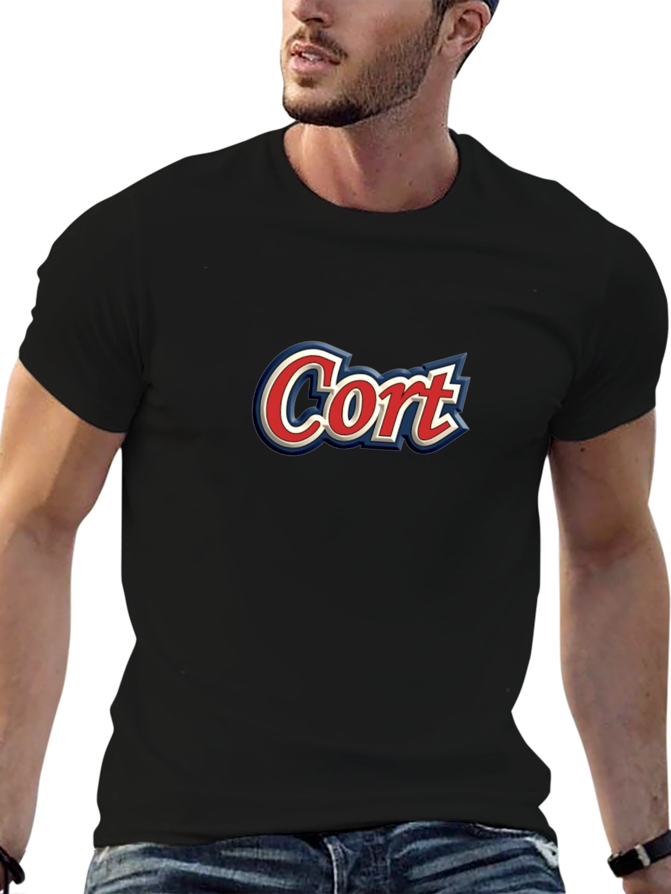 Cort Logo Graphic Tee - Classic Guitar Brand T-Shirt